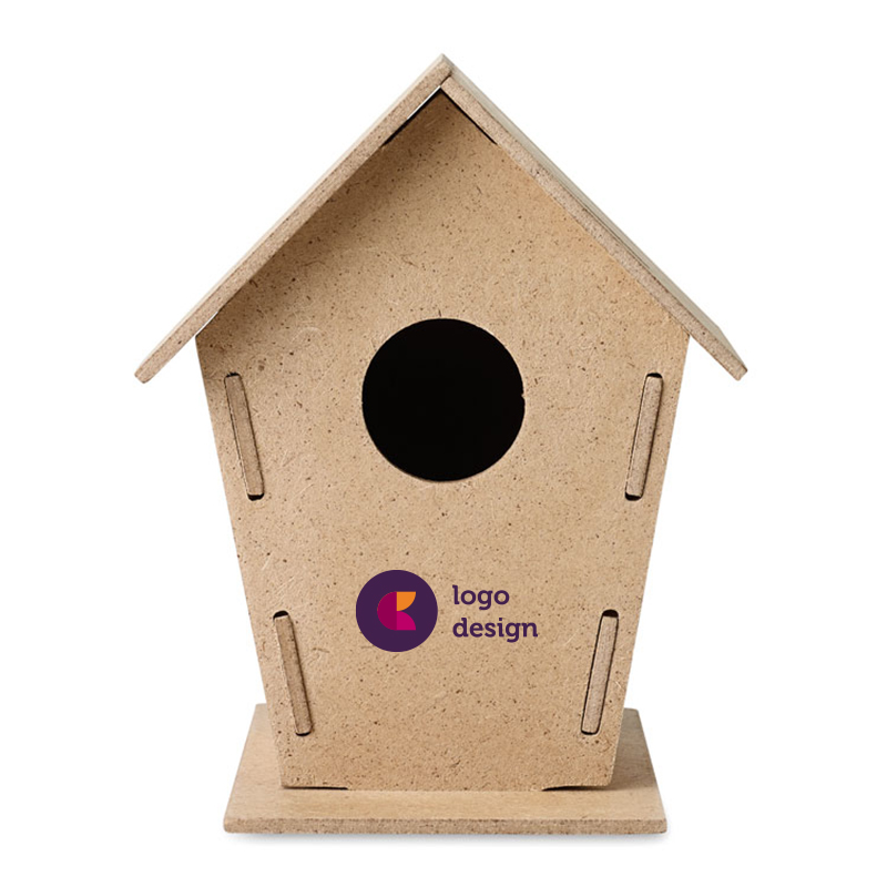 Wooden birdhouse